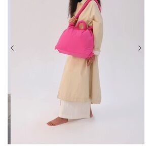 Olend Pink soft Crossbody Bag